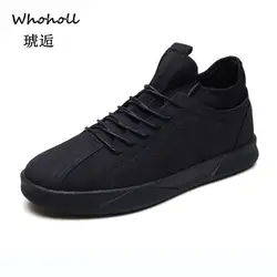Whoholl/Новая мужская повседневная обувь из сетчатого материала легкая мужская обувь удобные дышащие Прогулочные кроссовки zapatillas hombre