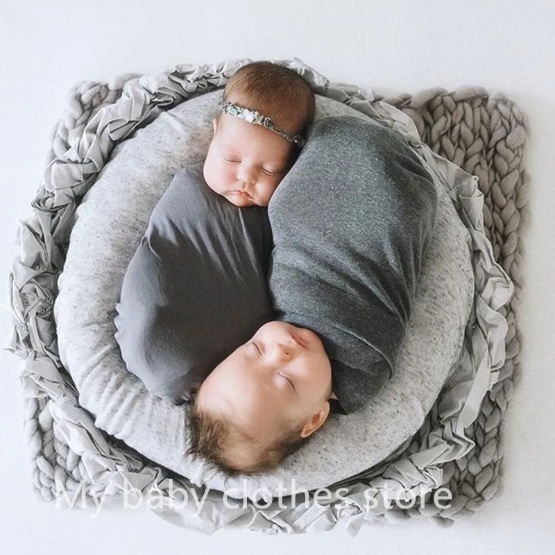 bean bag Pure hand cotton thread weaving roundness newborn photography prop photo posing  prop accessory