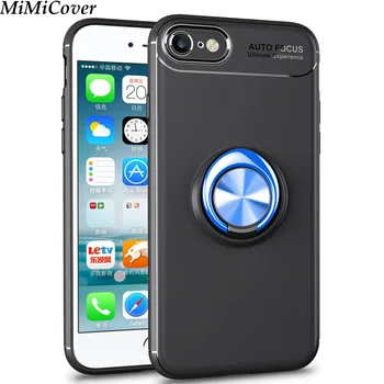 

30pcs/lot For iPhone X 5 6S 7 8 Anti-throwing Protective TPU Case Invisible Ring Buckle Case For iPhone 6S Plus 7 Plus 8 Plus