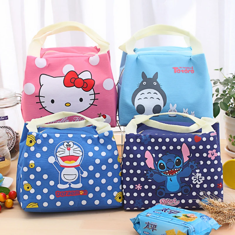 Totoro водонепроницаемая сумка для обеда для женщин и детей, мужская сумка-холодильник для обеда, сумка-тоут, Холщовая Сумка для обеда, изоляционная посылка, портативная