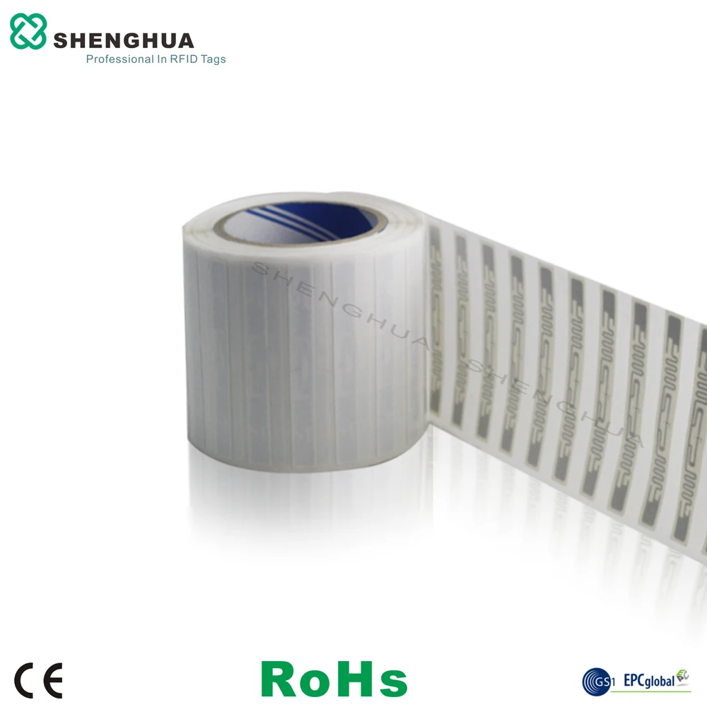 

File Management RFID Passive Self Adhesive Label With Waterproof PET Material