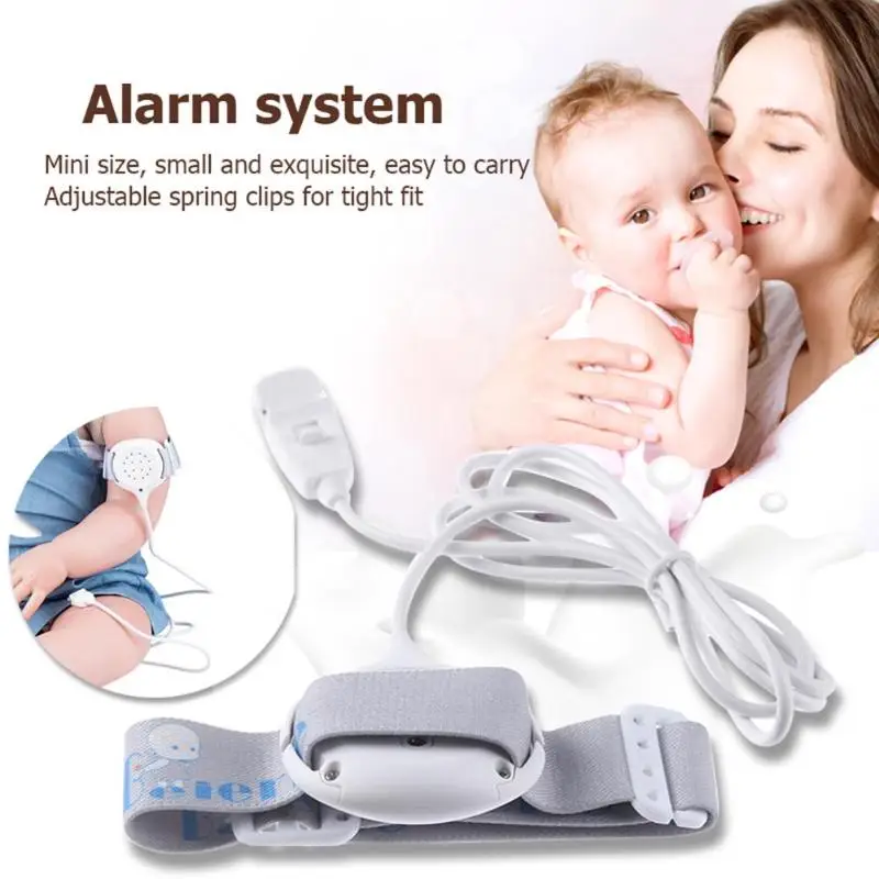 Безопасное оборудование Wet Reminder Professional Arm Wear Bed-Wetting сенсор сигнализации Детские принадлежности для ухода дети спальный Enuresis Plaswekker