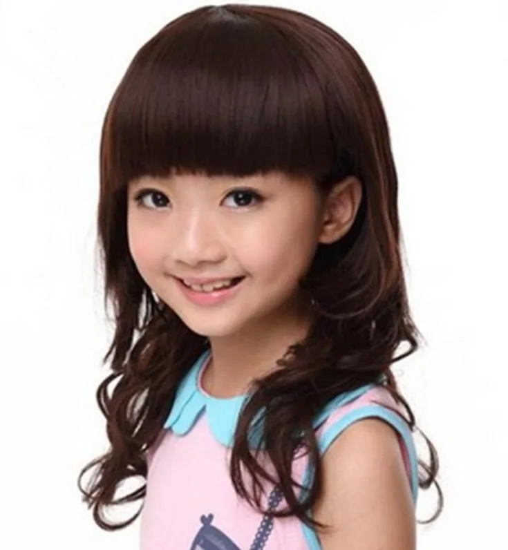 Children Synthetic Hair Wigs Child 0 4 Years Old Girl Wigsynthetic
