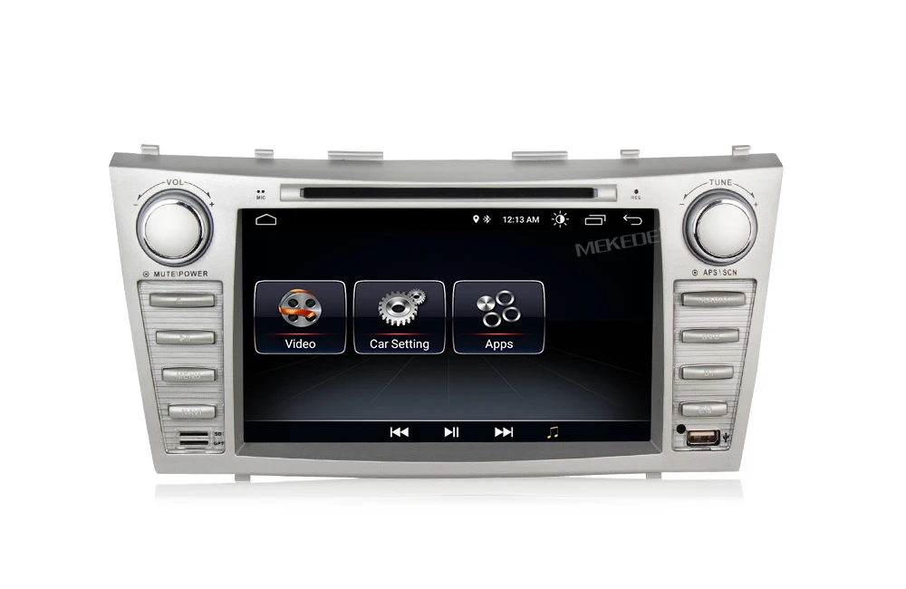 Excellent 2 DIN 8" Android 8.0 Car dvd player radio audio For Toyota Camry 2007 2008 2009 2010 With BT WIFI RDS dvd multimedia GPS Navi 13