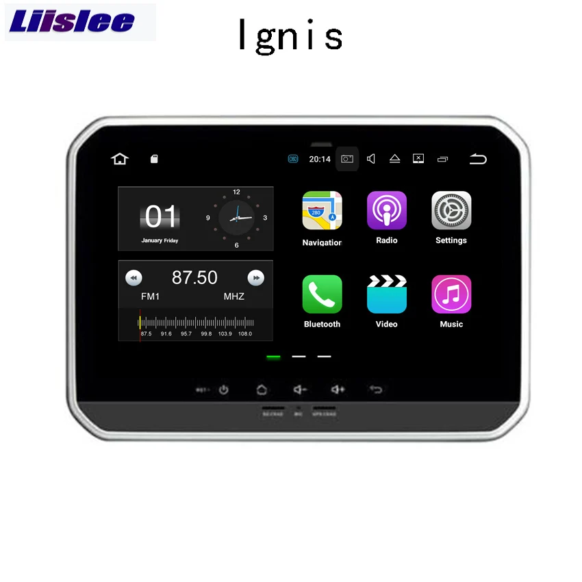 Liislee для suzuki ignis 2010 ~ 2017 Android автомобильный навигатор GPS HD Сенсорный экран Аудио
