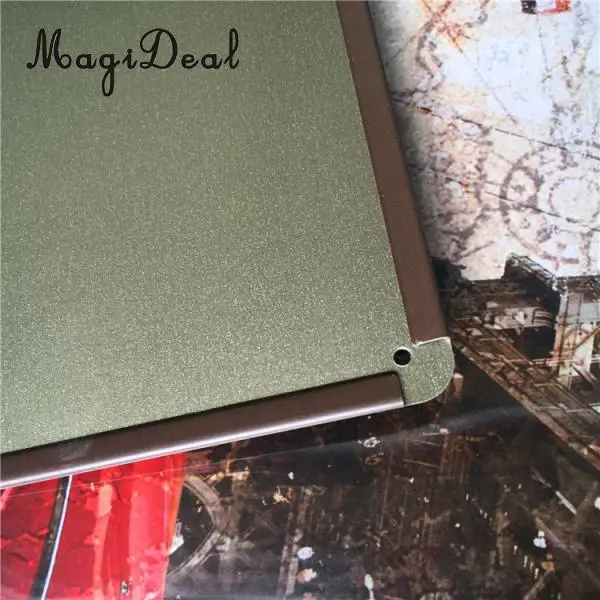 MagiDeal Rectangle Retro Sheet Iron Tin Sign Pub Home Poster Plaque Cafe Wall Door Waterproof Plate Wall Decoration #62