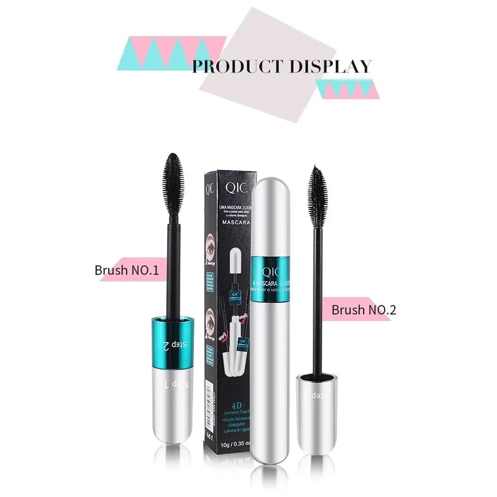 

BellyLady Fancy 4D Double Head Waterproof Liquid Mascara Quick Dry Curling Mascara Eye Cosmetics