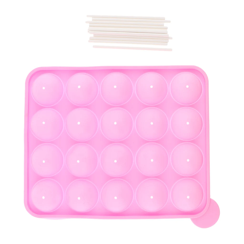 DIY Hemisphere Silicone Lollypop Mold Fondant Cake Decor Wedding Chocolate Sugar Mold Home Kitchen Molding Shaping Tools