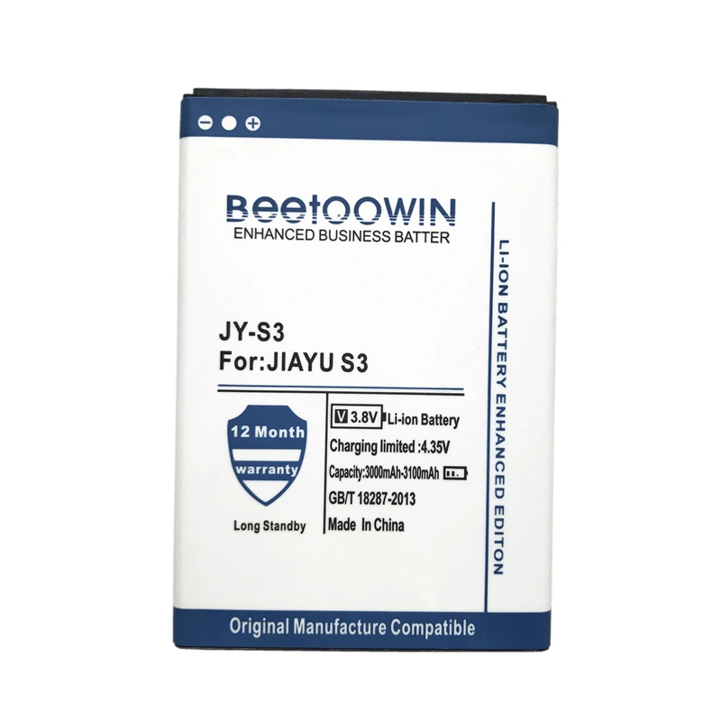 Аккумулятор beetowin 3100 мАч высокой емкости JY S3 / для батареи JIAYU Бесплатная доставка +