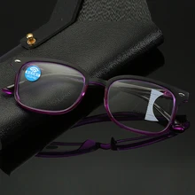 Leesbril Ретро взгляд далеко и рядом анти-синий женщины прогрессивные Мультифокальные очки для чтения+ 0,75+ 1,25+ 1,5+ 2,00+ 1,75+ до+ 4