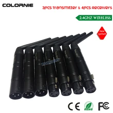 DHL 2. 4 г профессиональный беспроводной DMX512 передатчик и приемник Stick plug and play управления освещением
