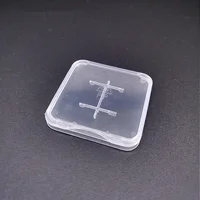 כרטיס sd TD SD Memory Card Case מחזיק מגן פלסטיק שקוף תיבת אחסון מחזיק כרטיס זיכרון תיקים (5)