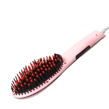 Хит!- Uf-6290 ЖК-дисплей щетка для волос быстрый выпрямитель волос расческа для волос электрическая щетка расческа Утюги Авто Расческа для прямых волос B