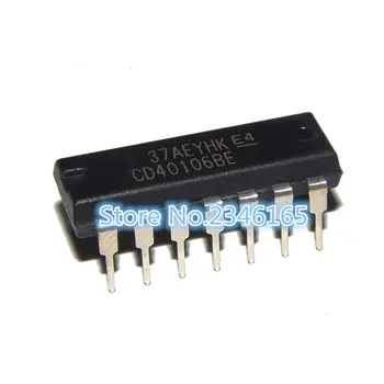 

10PCS CD40106BE DIP14 CD40106 DIP 40106BE DIP-14 new and original IC