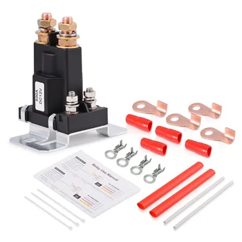 

12V 24V 500A Car Relay Battery Switch Automotive On/Off Control Switches Relay Car Starter Dual Battery Isolator Power Master