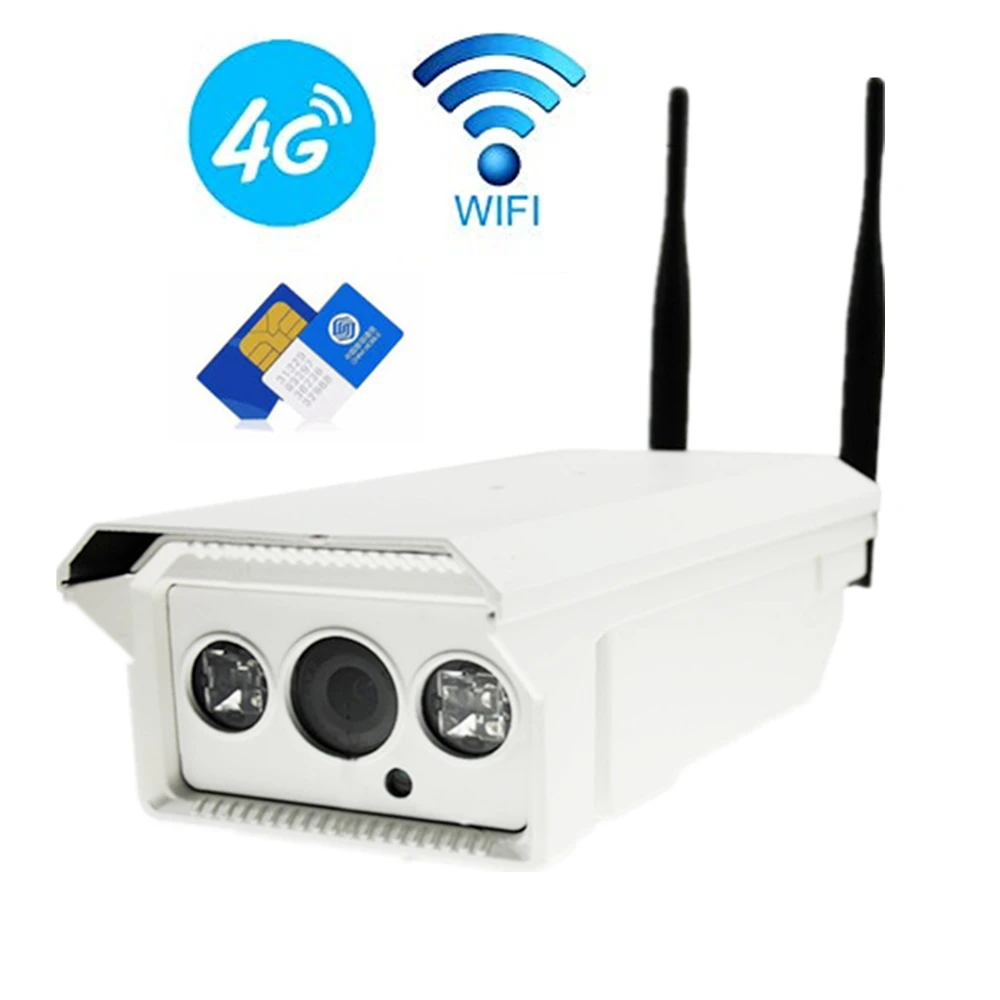 ZILNK 3g 4G sim карта цилиндрическая уличная ip камера 1 3mp 2 0мп HD P2P сетевая