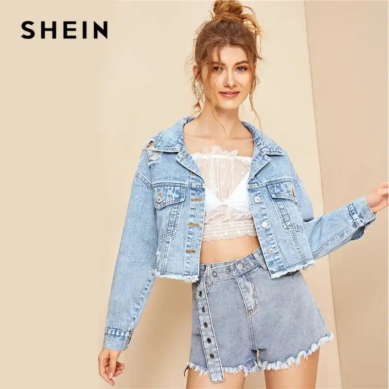 shein jean jacket