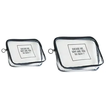 

New style TPU Transparence Cosmetics Makeup Medicine Buggy Storage Bag Wash Holder Purse Handbag Pouch Case Pocket Travel