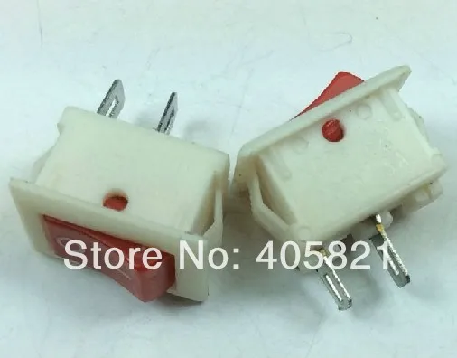 

2pins Electric rocker switch without lamp inside, white boat switch