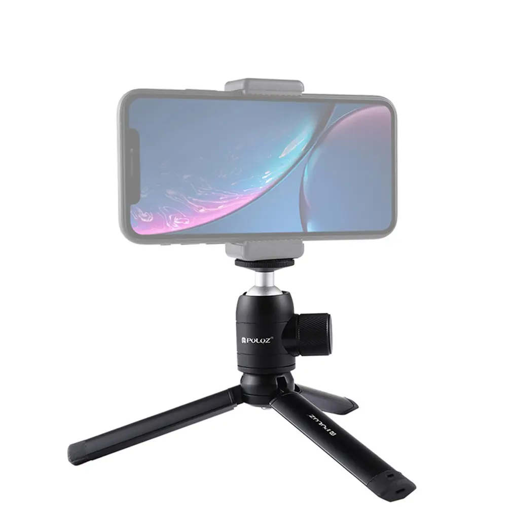 

PULUZ PKT44 Mini Desktop Portable Tripod with 360 Degree Rotation For DSLR Cameras Tripod Ball Head Camera Photo Accessories