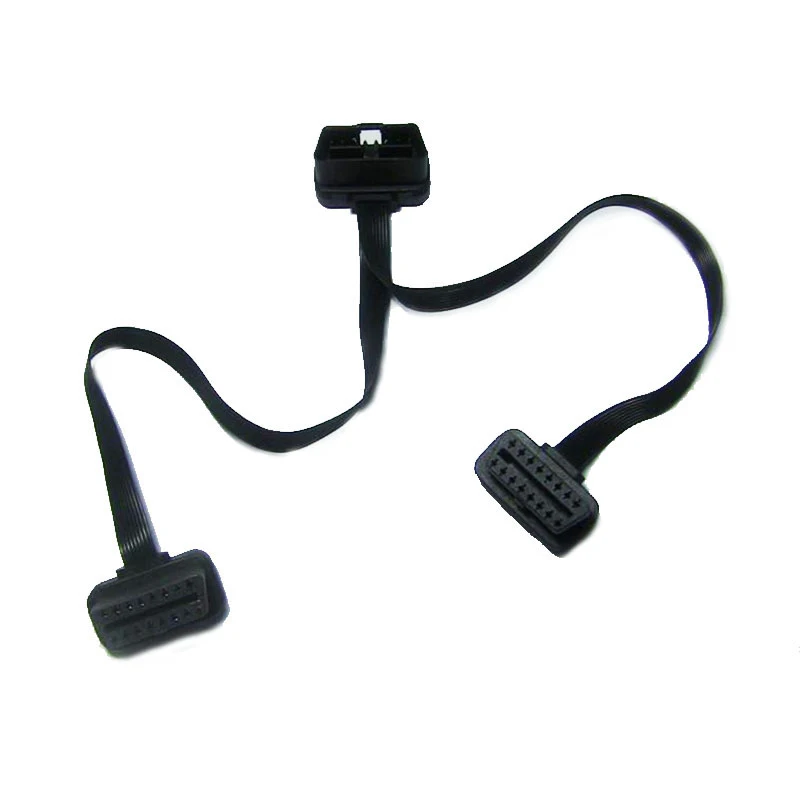 Кабель удлинитель с 16 контактным разъемом OBD 2 на 2F|Кабели и коннекторы для