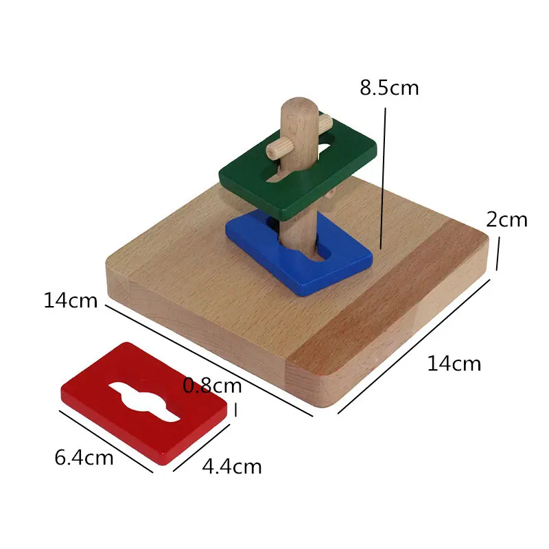 Монтессори младенческой детская игрушка, Пупс малыш твист и сортировать Jingsaw дошкольного Brinquedos Juguets 24 месяца