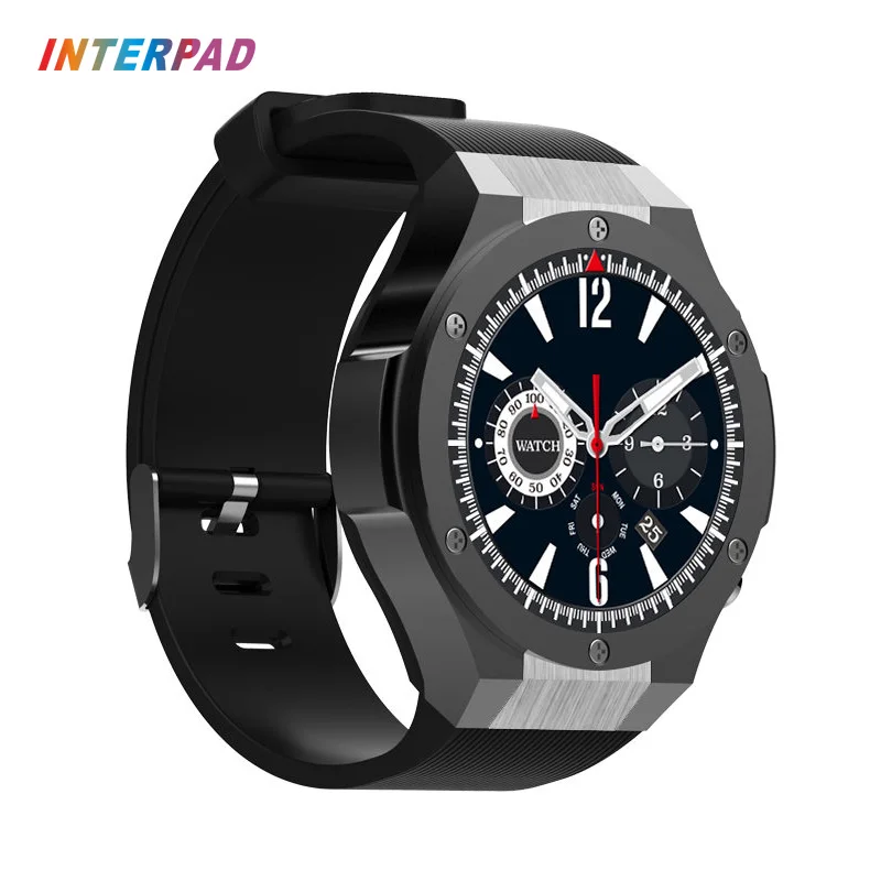 Interpad H2 GPS Смарт часы 3G телефон 16 Гб ROM 1 RAM поддержка APP скачать с камерой 5 Мп Wifi Bluetooth
