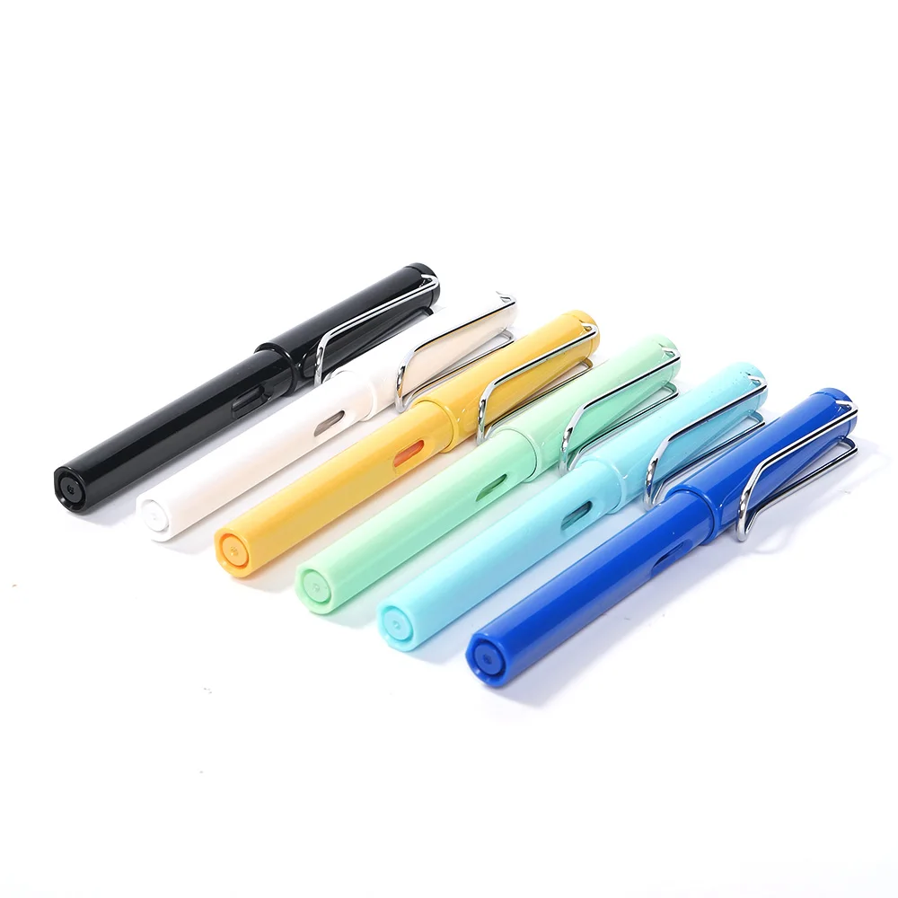 

Fountain Pen Spring Youth Filler Pen Cartridge Filler 6 Colors Colorful Fountain Pen for Students