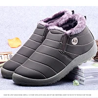 Г. Новая женская зимняя обувь однотонные зимние ботинки нескользящая подошва из плюша, сохраняющие тепло водонепроницаемые лыжные ботинки Zapatos de mujer - Цвет: picture color