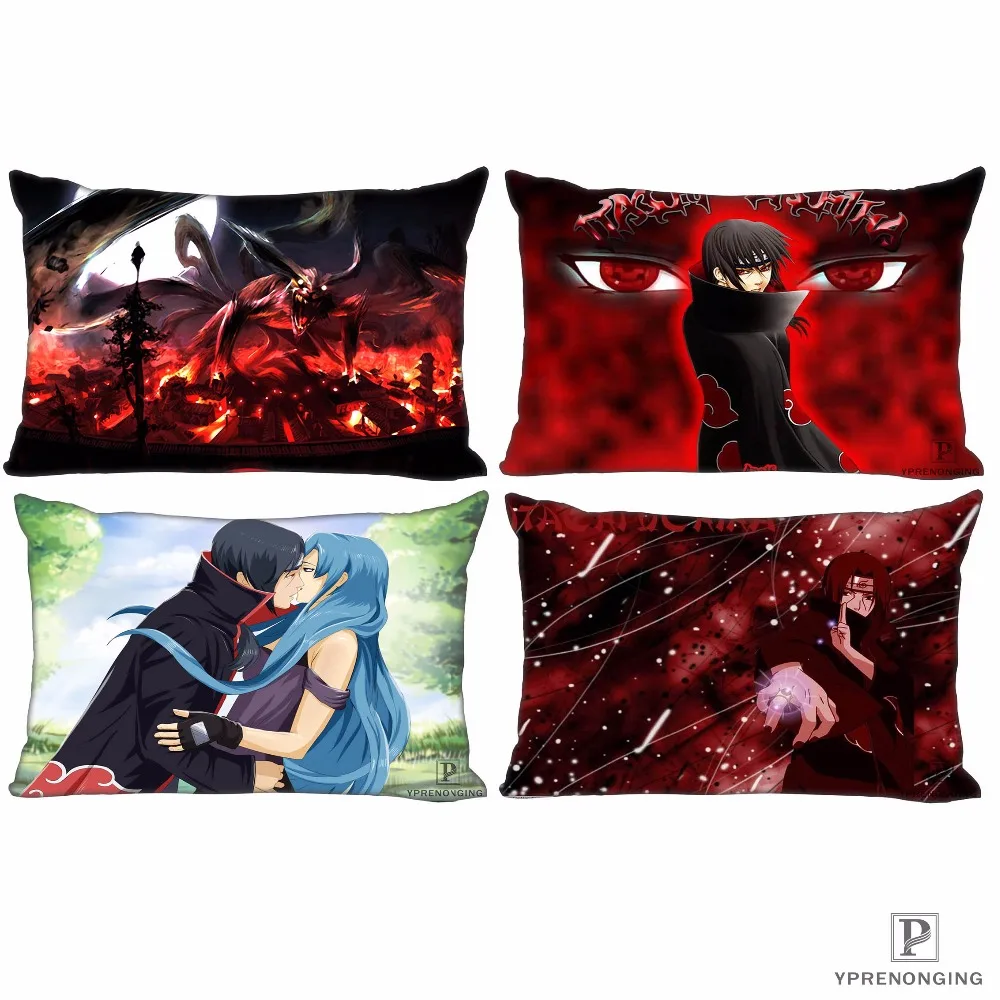 

Custom Naruto Kyuubi Pillow Covers Cases Rectangle Pillowcases zipper 35x45cm (One Side Print)180516-sina-25