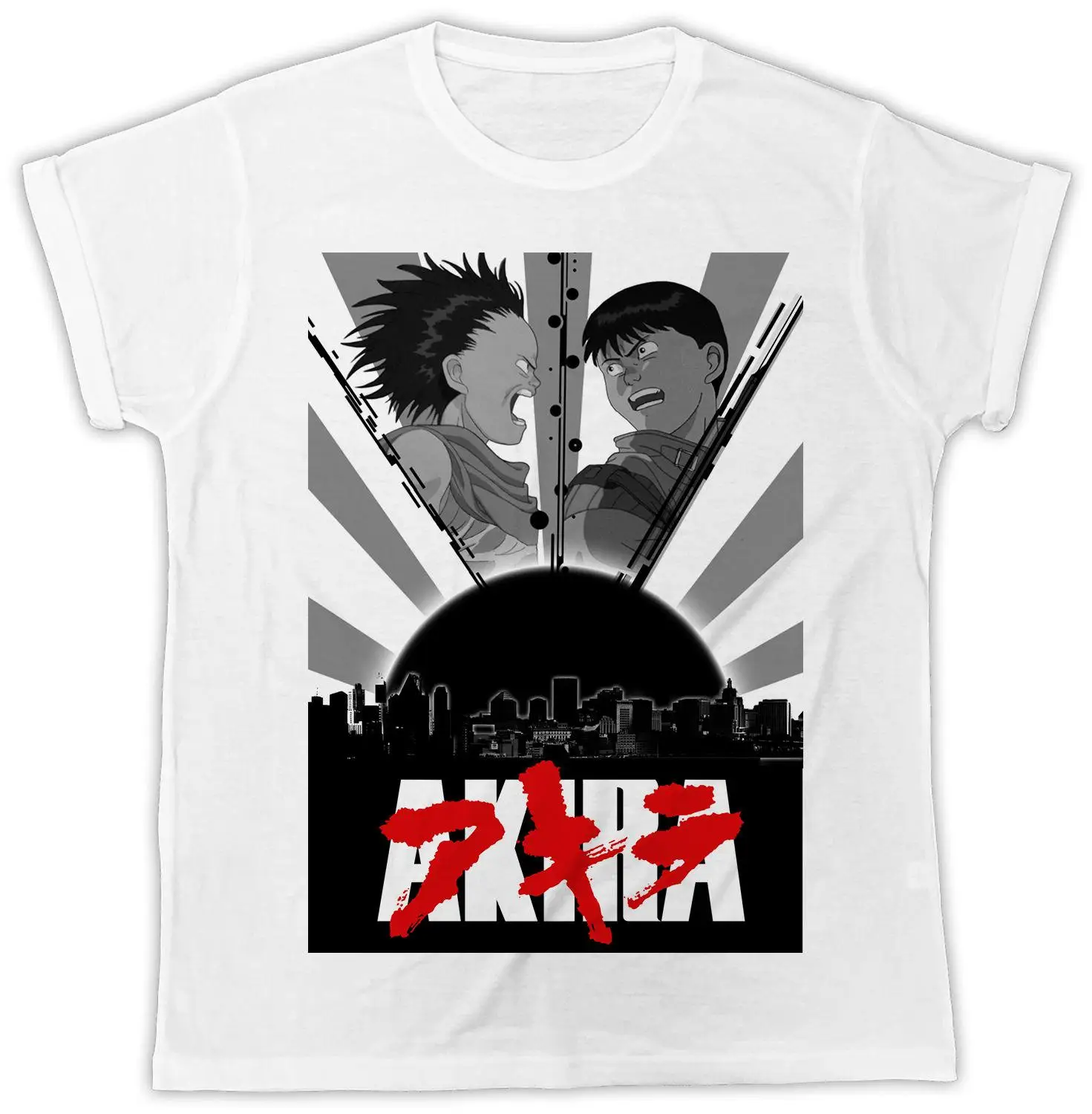 Akira Movie Poster Ideal Birthday Gift Designer Cool 2019 Fashion 100% Cotton Slim Fit Top T-Shirt Aziendali In Tinta Unita