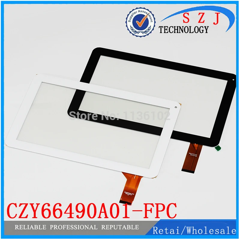 

New 10.1" Polaroid Pearl 10.1 Tablet touch screen panel Digitizer Glass Sensor replacement CZY66490A01-FPC Free shipping