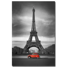 NICOLESHENTING Париж Эйфелева башня город искусство шелк ткань плакат печать 12x18 24x36 дюймов городской пейзаж Настенная картина украшение комнаты 19