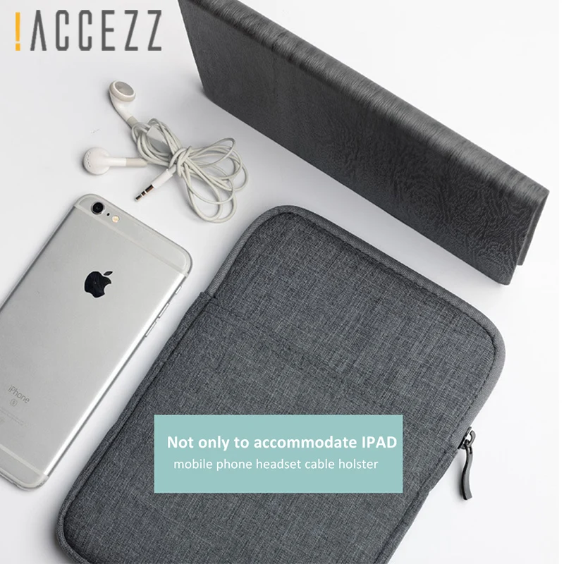 ! Хлопковый чехол ACCEZZ для планшета 10 дюймов нового iPad 9 7 Air 1 2 защитный толстый на
