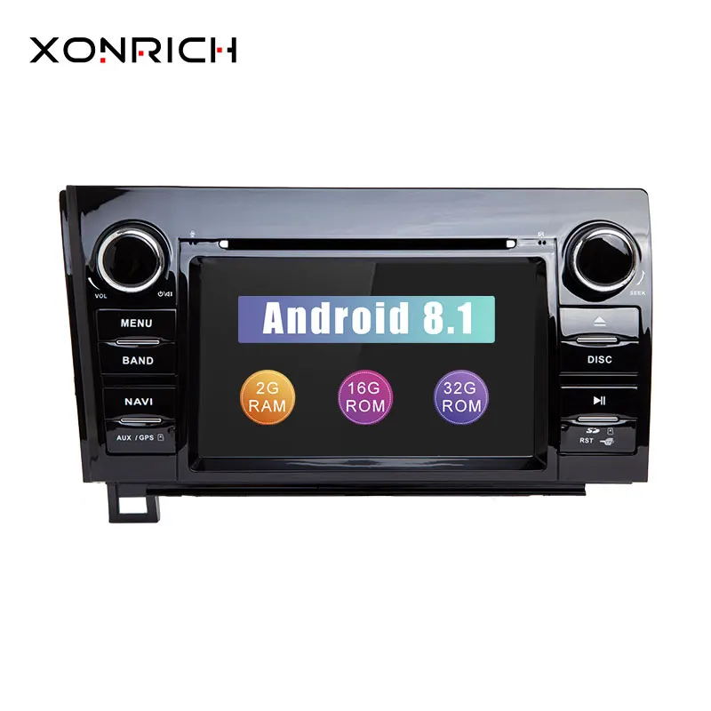 AutoRadio 2 Din Android 8.1 Car DVD Player For Toyota Tundra Sequoia