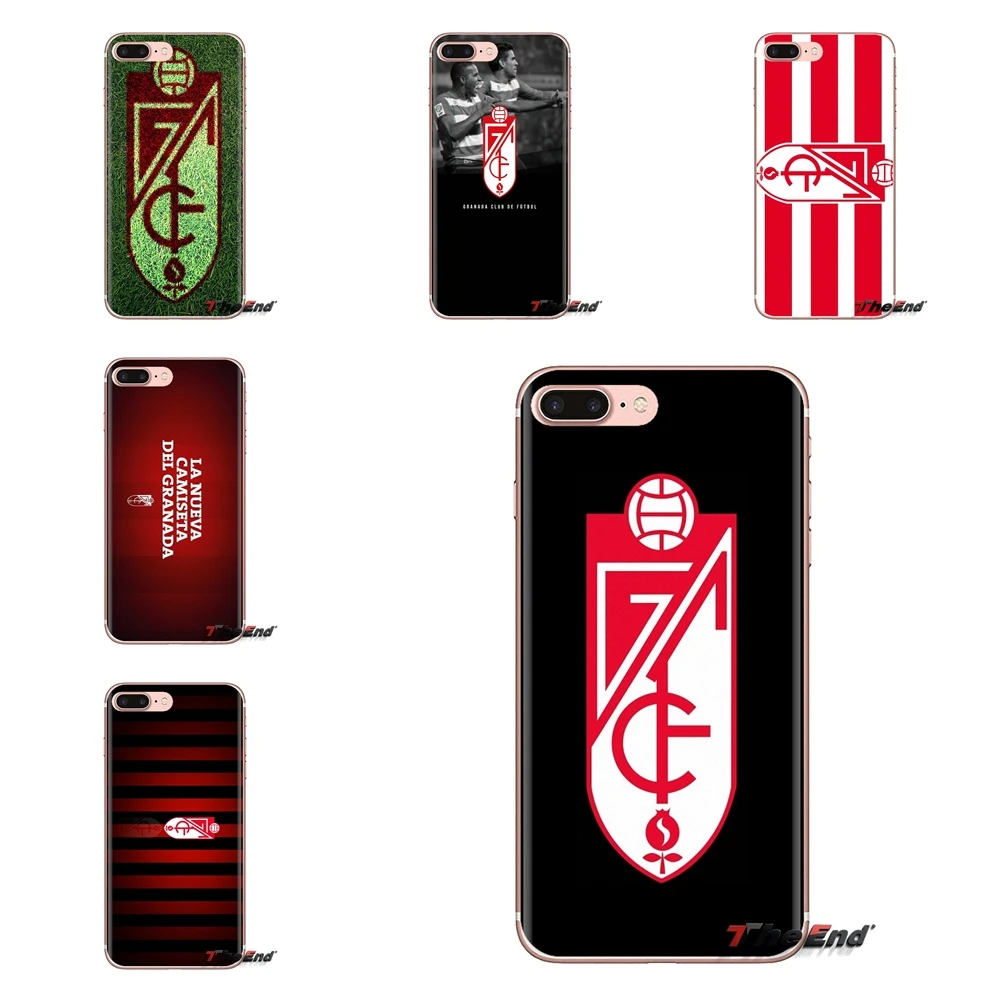 For Huawei G7 G8 P7 P8 P9 P10 P20 P30 Lite Mini Pro P Smart Plus 2017 2018 2019 Granada CF Logo La Liga Andalusia Spain TPU Case |