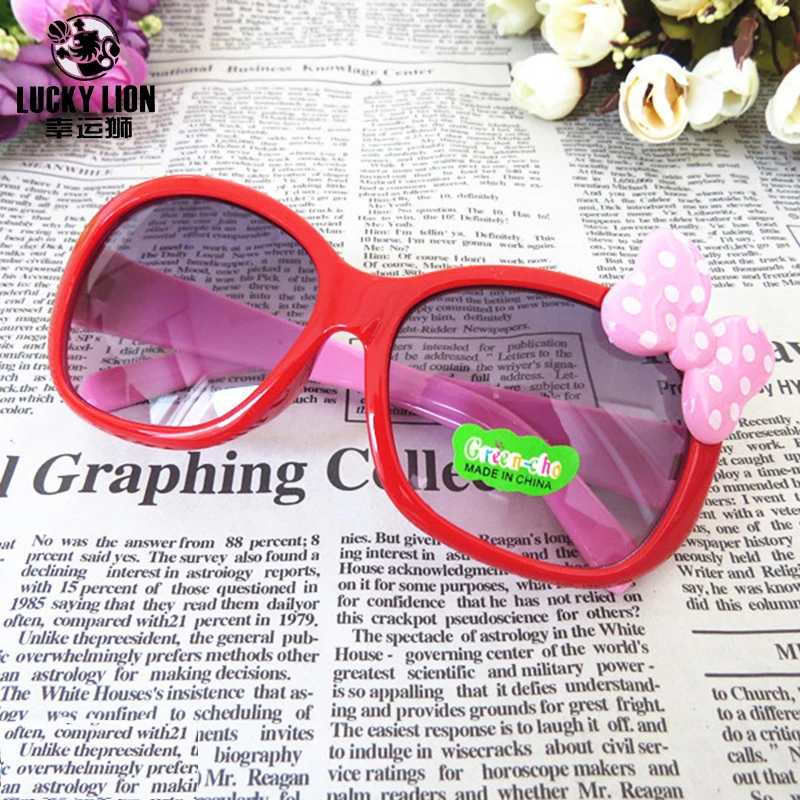 Buy High Quality Fashion Bow Children Sunglasses