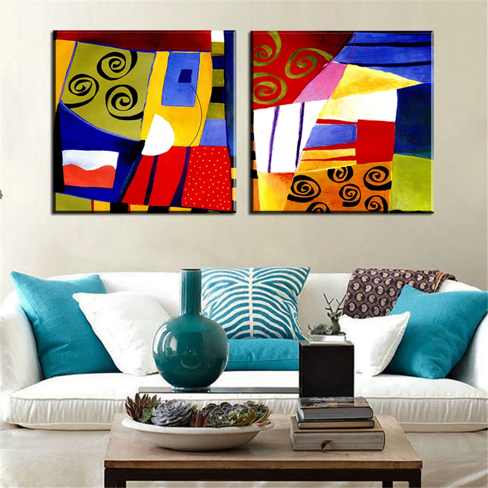 Frameless Oil Painting Mordern Home Decoration Art Print Canvas Picture