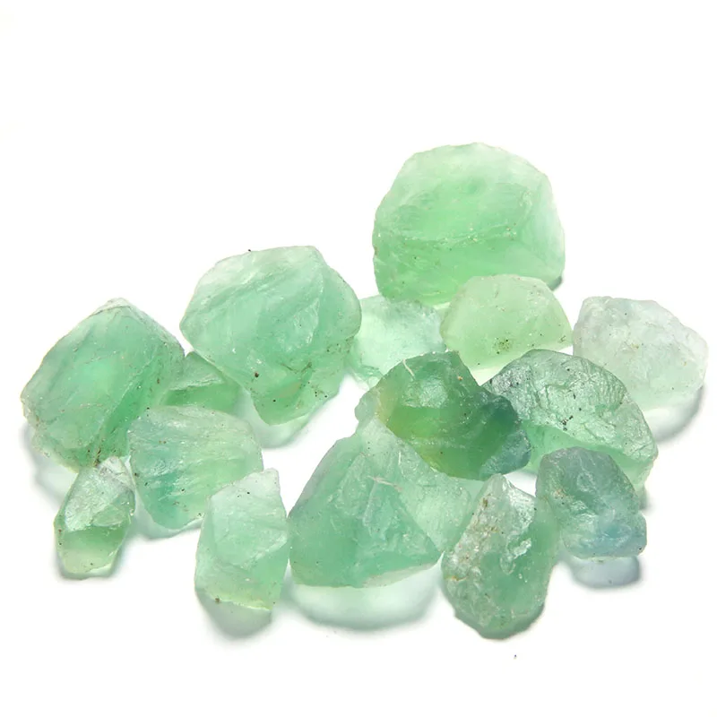 

50g Natural Raw Large Quartz Fluorite Stone Tumbled Green Stone Crystals Energy Stone Healing Home Decoration Feng Shui