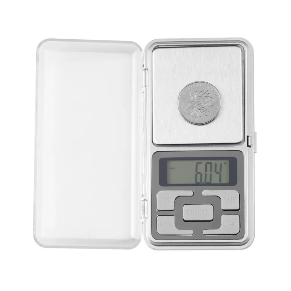 

1pcs 200g x 0.01g Mini Digital Scale Electronic Pocket Jewelry Gem Weigh Weighing Scales LCD Balance for Diamond Tea Medicine