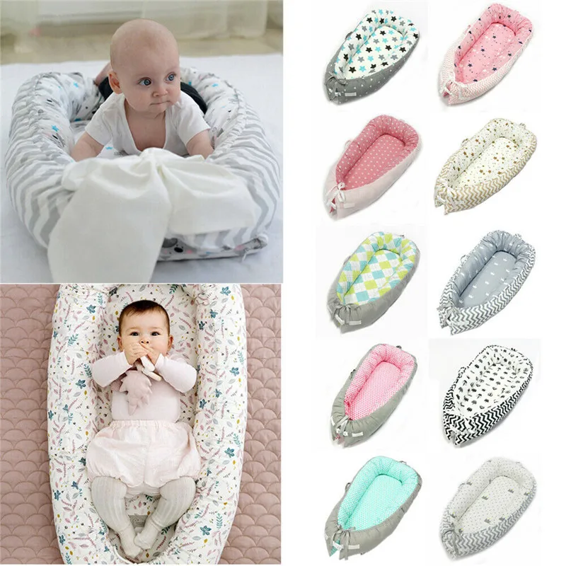 Removable Baby Nest Bed Sleeper Cotton Soft Babynest Crib Travel Bed Newborn Cot Double Sided c Pillow Bed Removable Baby Nest Bed Sleeper Cotton Soft Babynest Crib Travel Bed Newborn Cot Double Sided c Pillow Bed