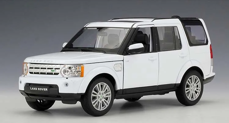 WELLY Diecast 1:24 классический сплав модель автомобиля Land Range Rover Discovery 4 внедорожный Металлический Игрушечный Автомобиль для детей подарки