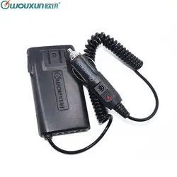 Оригинал Wouxun автомобильное Зарядное устройство Батарея фильтру ELO-001 для Wouxun Walkie Talkie KG-UVD1P KG-UV6D двухстороннее радио