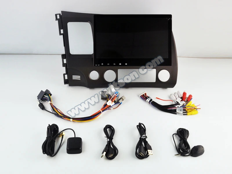 Discount 10.1" Android 9.0 Pie OS Car Multimedia Navigation GPS Radio for Honda Civic 2006 2007 2008 2009 2010 2011 with 4GB RAM 64GB ROM 4