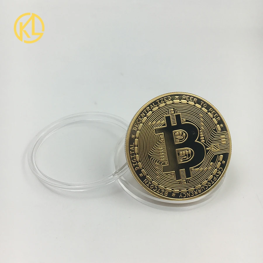Bitcoin/Ethereum/Litecoin/Dash/Ripple/Monero/EOS coin 18 kind of Metal Physical silver/gold Plated Commemorative BTC Coin-2