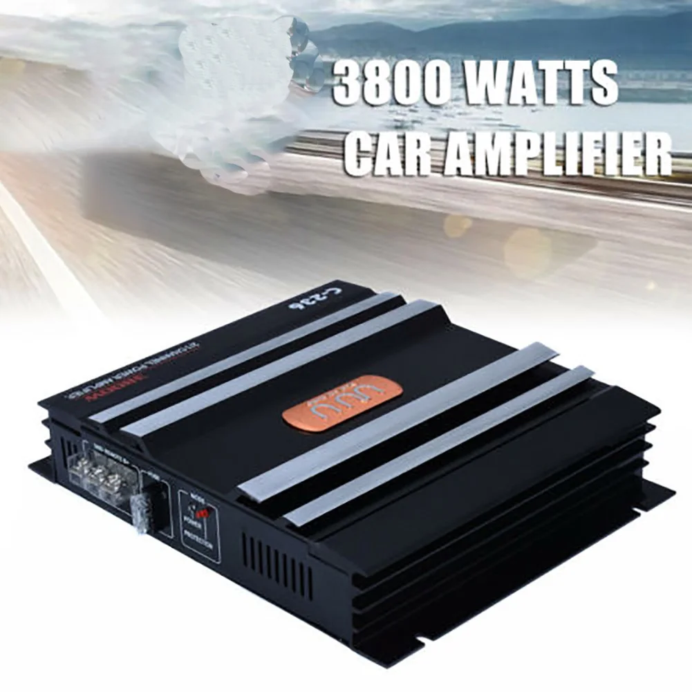 Subwoofer de alta potencia 2 canales electrónicos amplificador de coche bajos accesorios de vehículo música estéreo automóviles Audio reemplazo Subwoofer de alta potencia 2 canales electrónicos amplificador de coche bajos accesorios de vehículo música estéreo automóviles Audio reemplazo