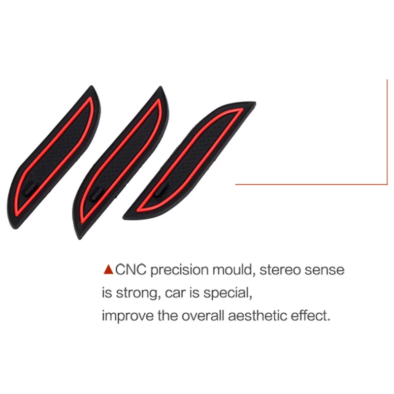 

Gate Slot Pad for Honda Ten Generation Civic Non-Slip Interior Cup Cushion Door Mat Cove 15Pcs