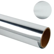 0,5x3 м серебристый металлик теплопередача виниловая режущая пленка тепловой Утюг на пленке одежды пленка 20 ''x 118''