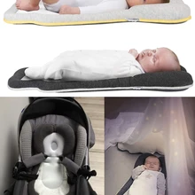 Детская подушка для корректного сна, анатомическая Подушка для сна, детский матрас для предотвращения опрокидывания, от 0 до 6 месяцев