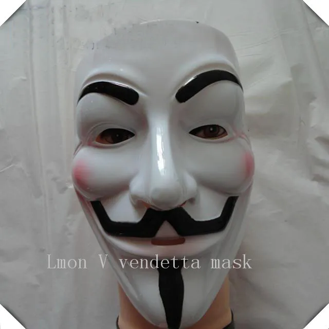 Горячая V для VENDETTA маска на Хеллоуин для косплея костюм Guy Fawkes маска Анонимус для женщин и мужчин Вечерние Маски